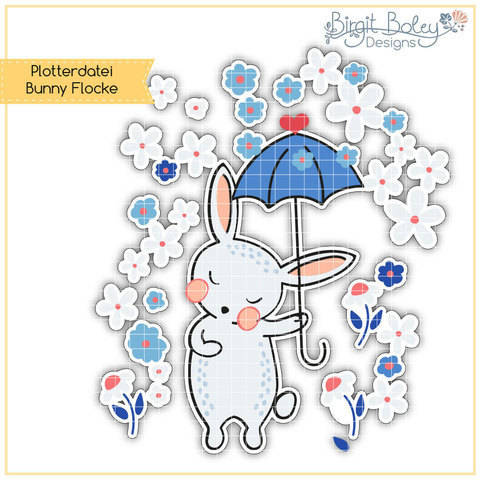 Birgit Boley Designs • Bunny Flocke