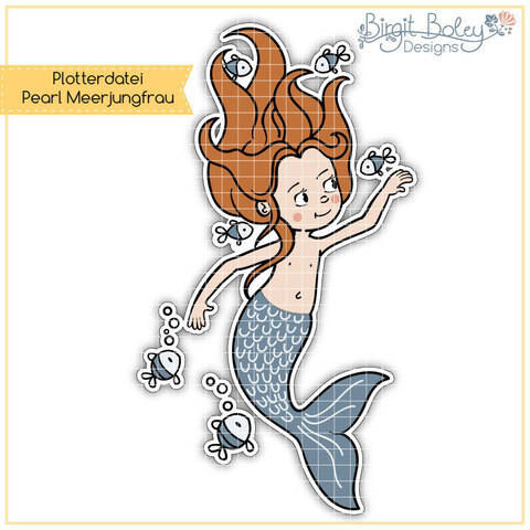 Birgit Boley Designs • Pearl Meerjungfrau