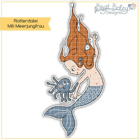Birgit Boley Designs • Mili Meerjungfrau