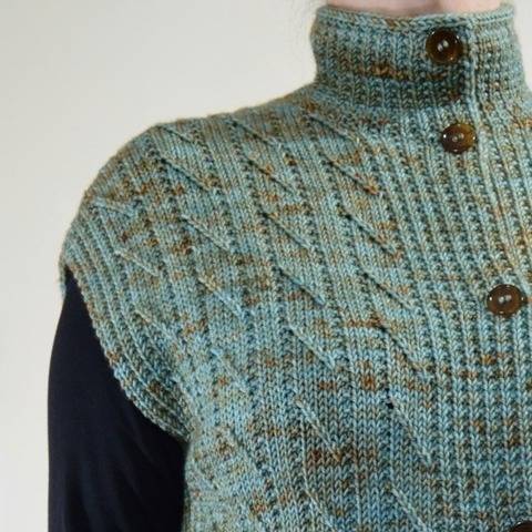 Chilton Vest - knitting pattern