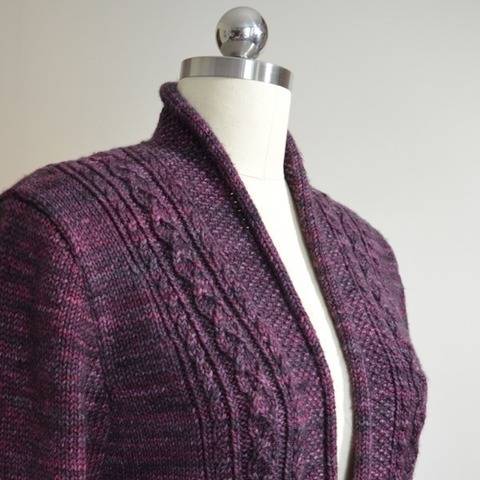 Rhinecliff Cardigan - knitting pattern