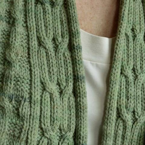 Hillside Cardigan - knitting pattern