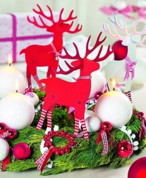 Weihnachtskranz modern