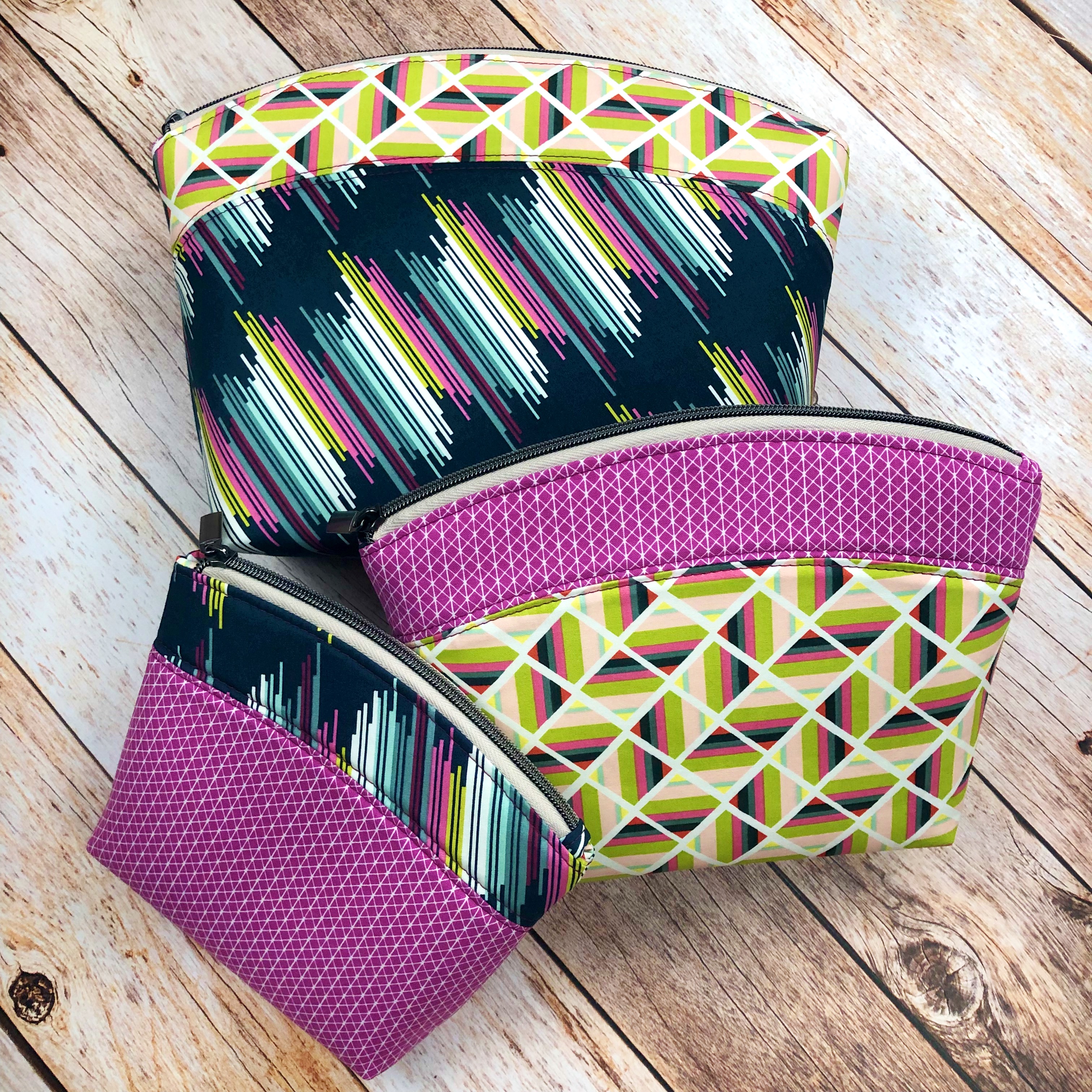 Posh Makeup Bag Trio