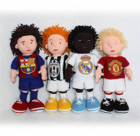 Football Player Crochet Pattern