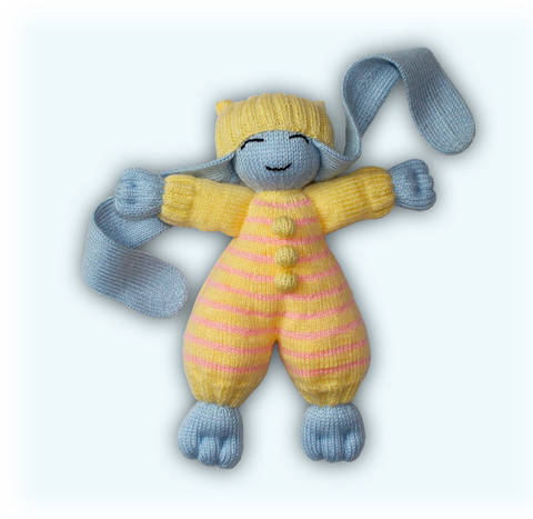 Sleeping Bunny Knitting Pattern
