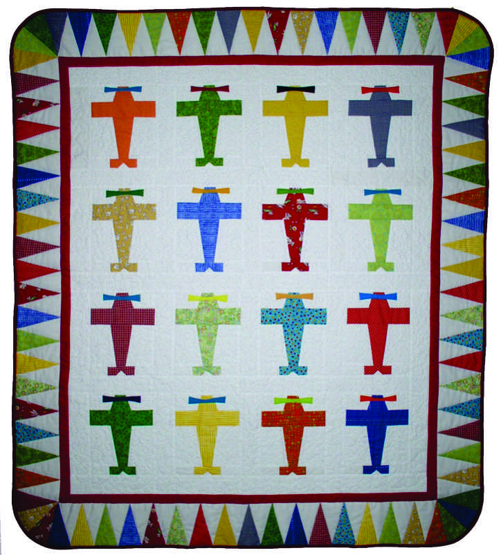 Fly Boy Baby PDF Quilt Pattern