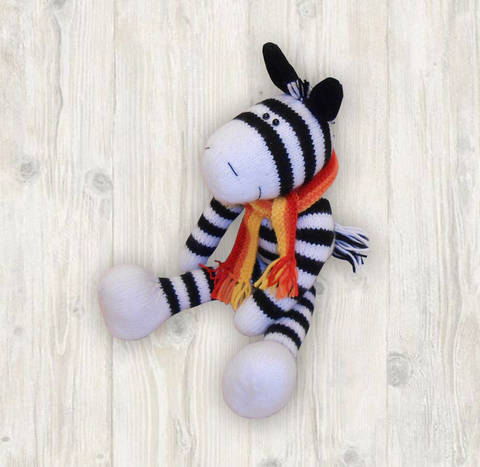Zebra Knitting Pattern