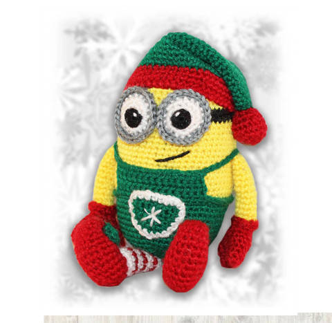 Minion Christmas Elf Crochet Pattern