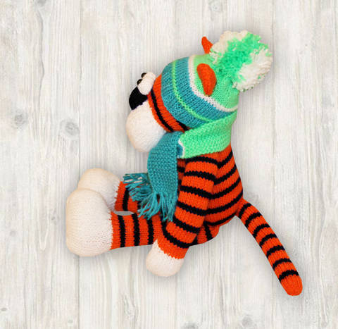Tiger Knitting Pattern