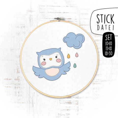 ELLI BAMBINO DOODLE Stickdatei SET