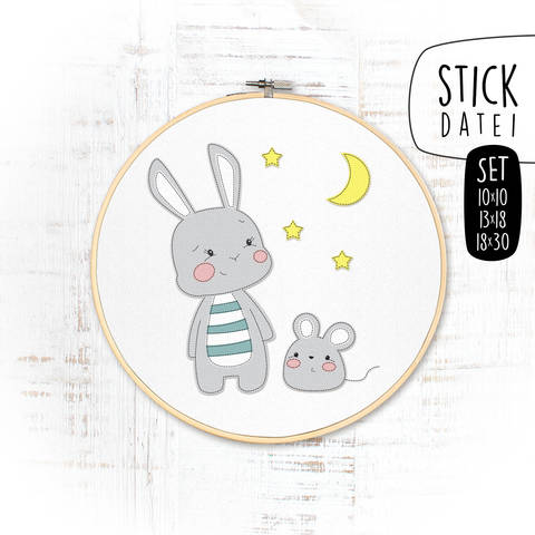 HANNI BAMBINO DOODLE Stickdatei SET