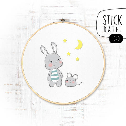 HANNI BAMBINO DOODLE Stickdatei 10x10