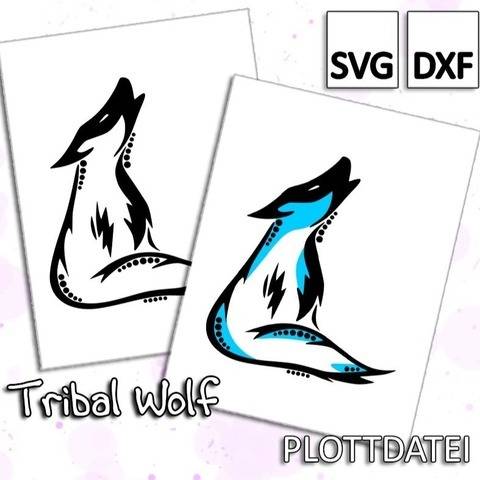 Tribal Wolf - Plottdatei