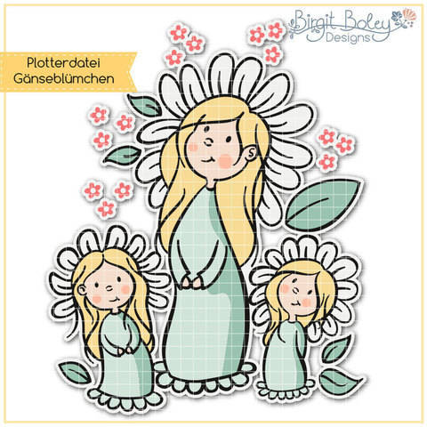 Birgit Boley Designs • Gänseblümchen