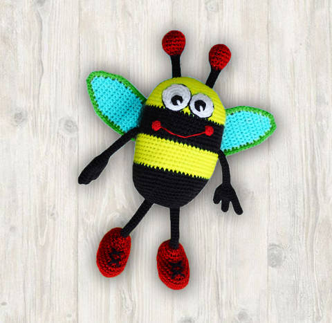 Bob Humble Bee / Bumblebee Crochet Pattern