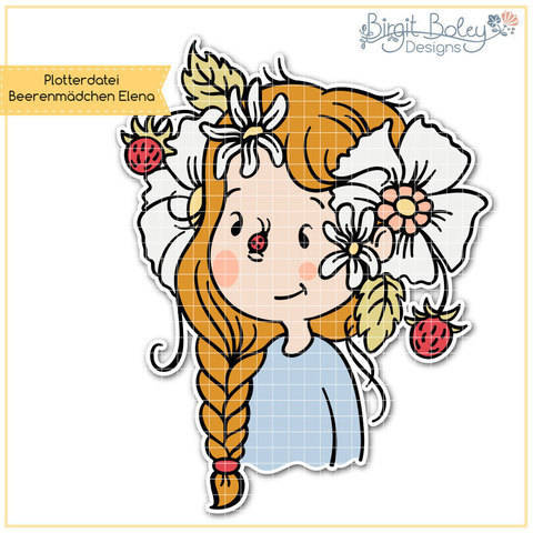Birgit Boley Designs • Beerenmädchen Elena