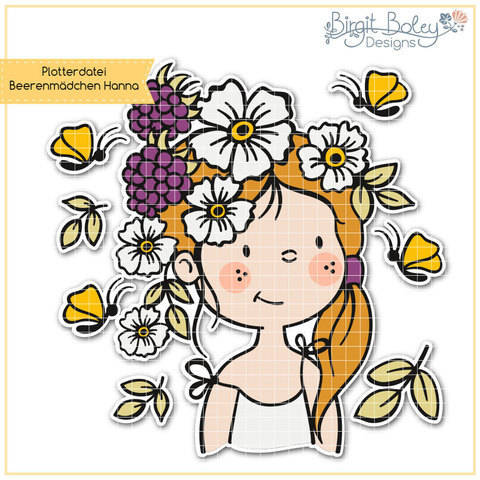 Birgit Boley Designs • Beerenmädchen Hanna