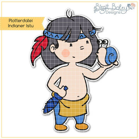Birgit Boley Designs • Indianer Istu