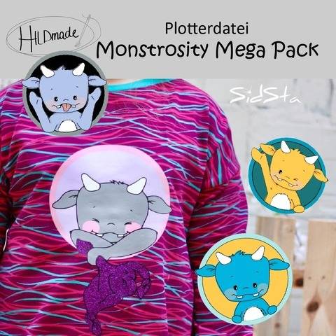 Plotterdatei Monstrosity Mega Pack