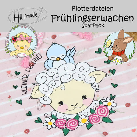 Plotterdatei "Frühlingserwachen - SparPack"