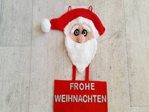 Häkelanleitung Türschmuck Christmas Design No.4