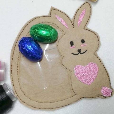 ITH - Geldgeschenk Verpackung - Osterhase mit Ei