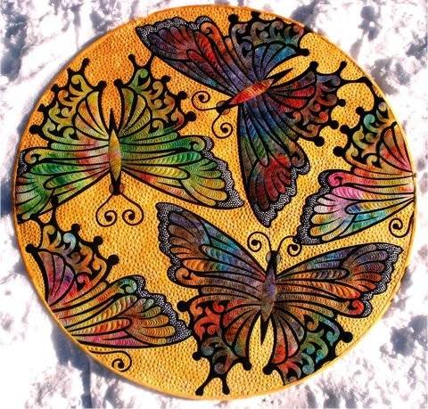 Kimimila Butterfly quilt PDF pattern