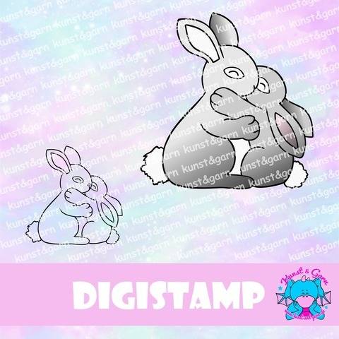 DigiStamp Kuschelhasen