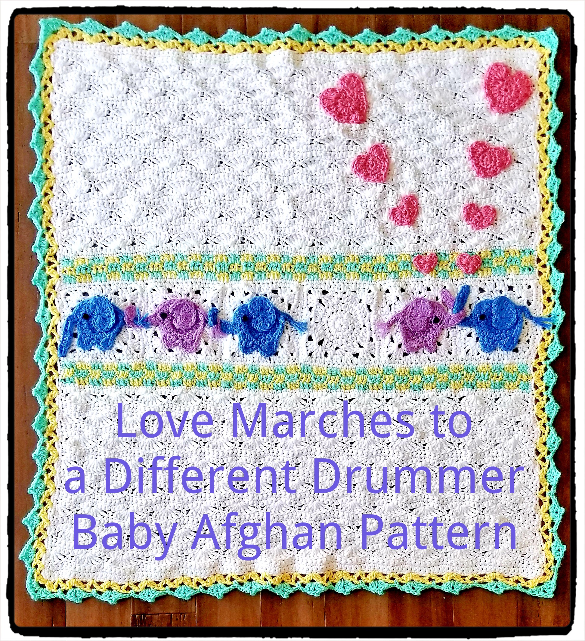 Marching Elephant Blanket