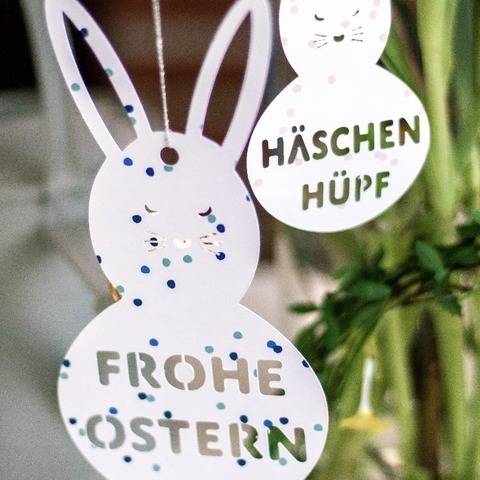Plotterdatei Osterhasen