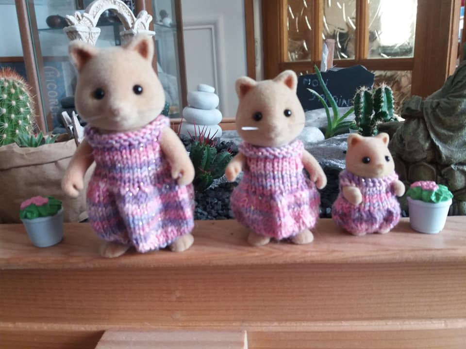 trio de robe pour Sylvanian