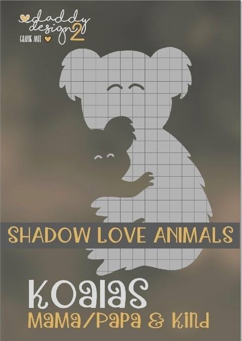 KOALA LIEBE Shadow Love Animals Mama Papa Edition