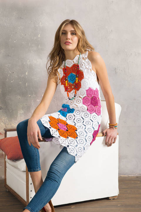 Minikleid mit Blüten