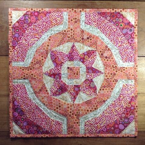 Flower Ring - Eine Patchwork Nähanleitung (Nähen auf Papier)