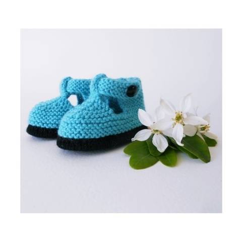 Chaussons Salomé Turquoise