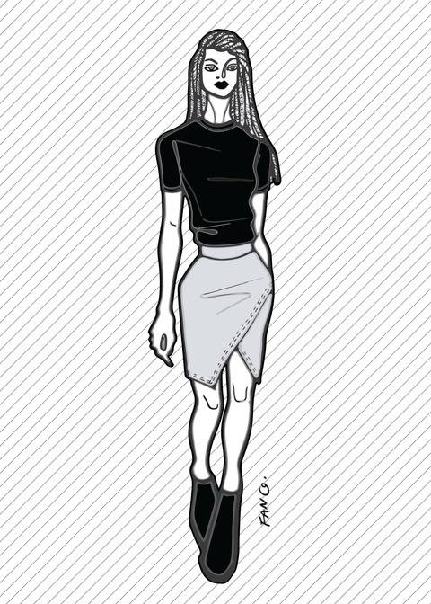SAPHIRE the mini skirt - PDF sewing pattern