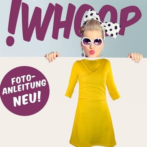 !Whoop No 23 Kleid Schnitt&Anleitung 32-46