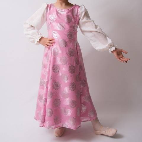 Robe princesse russe - patron et explications détaillées