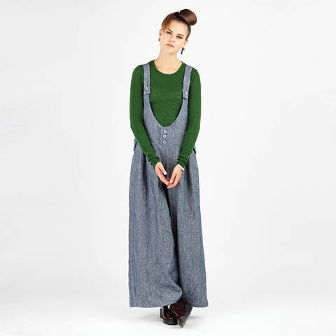 Schnittmuster und Nähanleitung Latzhose Rachel