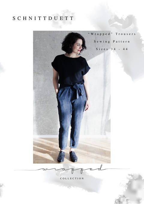 Wrapped Trousers Pdf Sewing Pattern