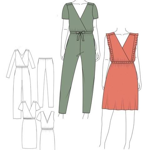 Jumpsuit & Kleid TESSA - Gr. 32 - 52