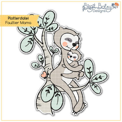 Birgit Boley Designs • Faultier Mama