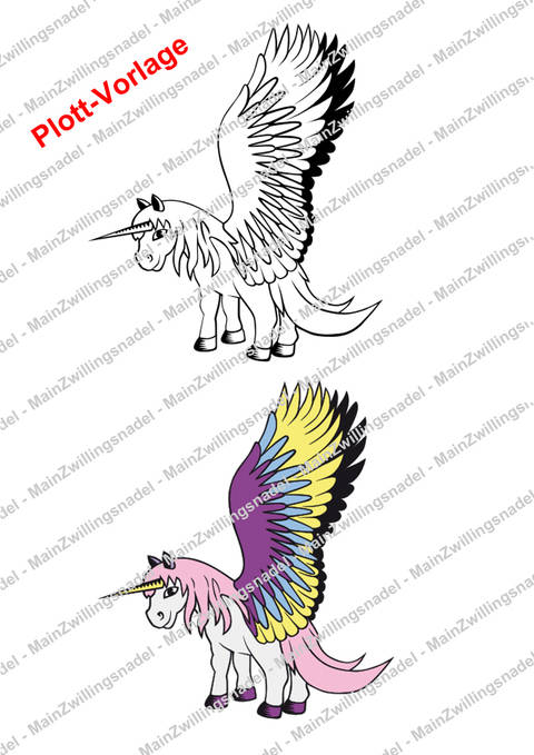 Main Pegasus - Plottvorlage