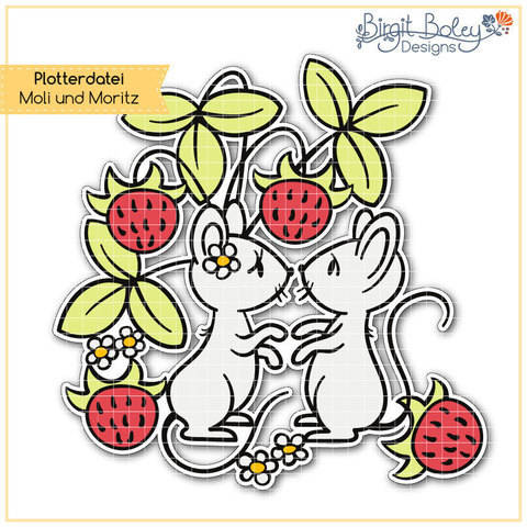 Birgit Boley Designs • Maus Moli und Moritz