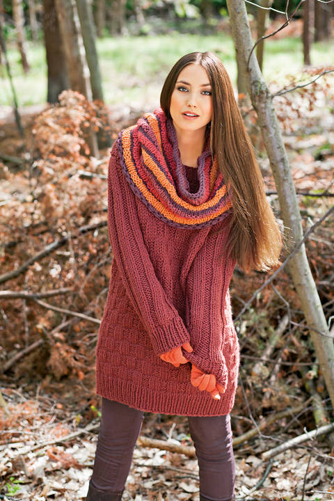 Longpulli mit Loop