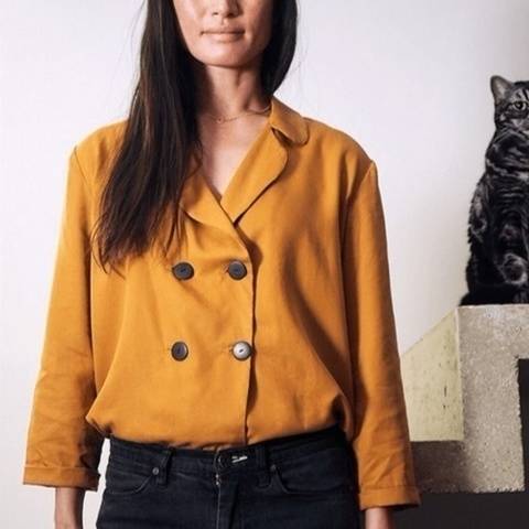 Veste tailleur Poésie patron de couture PDF - du 34 au 48