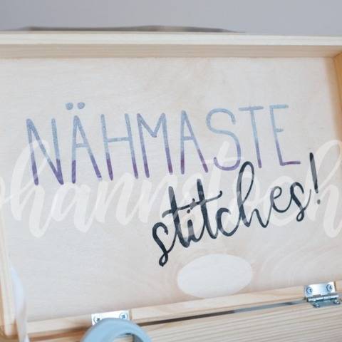 Plotterdatei Nähmaste stitches!