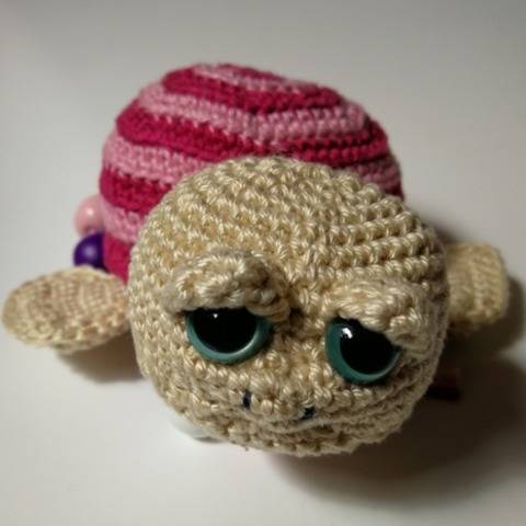 Rechentier Schildkröte - Häkelanleitung