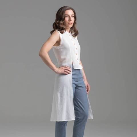 Shirt and shirt dress - PDF pattern - Feuillage